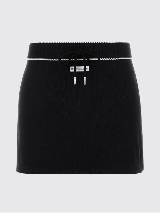 26SS 마린세르 숏 스커트 WSK133ACJER0011 BK99 Black - MARINE SERRE