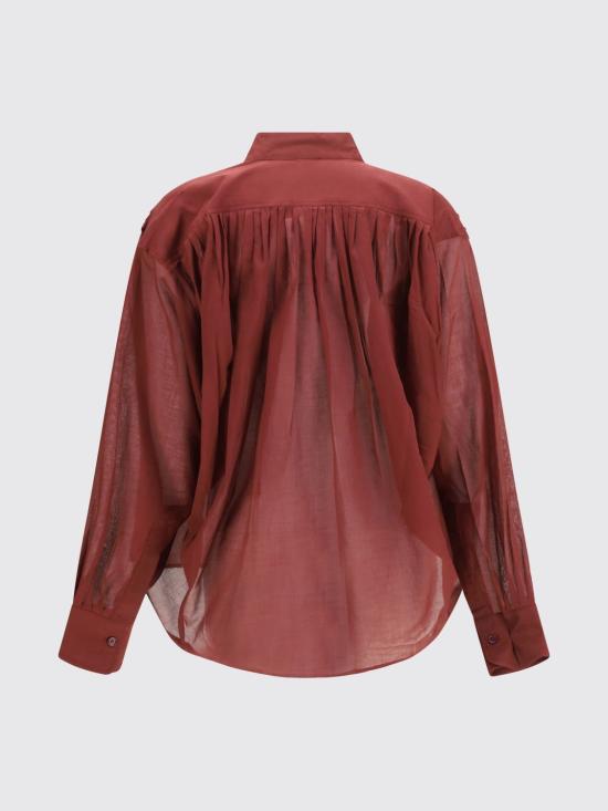 26SS 안다마네 블라우스 TM190956ATNC108 383 Burgundy - ANDAMANE