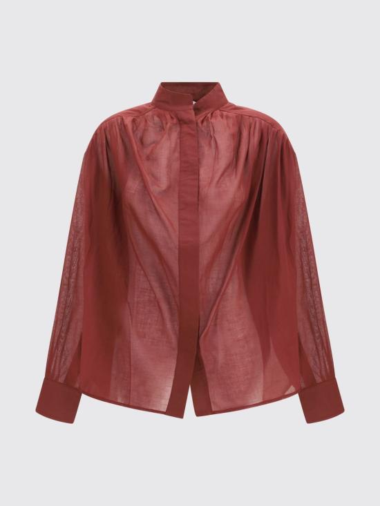 26SS 안다마네 블라우스 TM190956ATNC108 383 Burgundy - ANDAMANE
