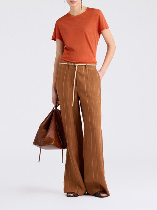 26SS 모모니 반팔 티셔츠 261MMOTS00626156MO 0610 Brick Red - MOMONI