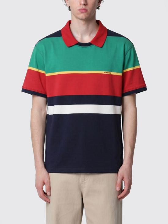 26SS 베르사체 폴로 티셔츠 10245791A17890 6G870 Green