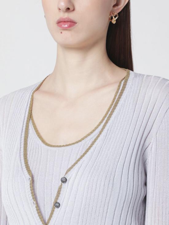 26SS 로베르토 콜리나 가디건 261FXA28010 33 Lilac - ROBERTO COLLINA