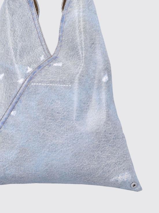 26SS MM6 메종마르지엘라 JAPANESE 재패니즈 스몰 토트백 S54WD0043P9060 T6002 Blue - MM6 MAISON MARGIELA