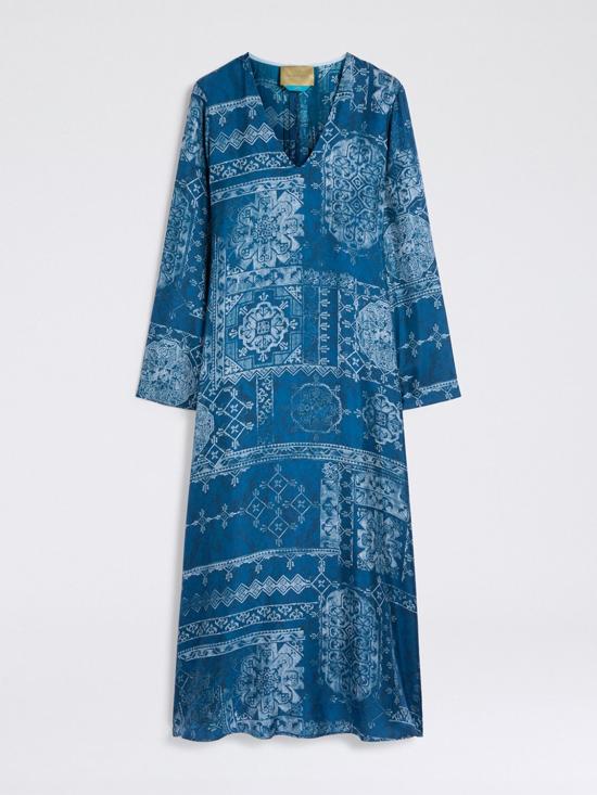 26SS 모모니 롱 원피스 265MMODR005265MO01 8885 Blue - MOMONI