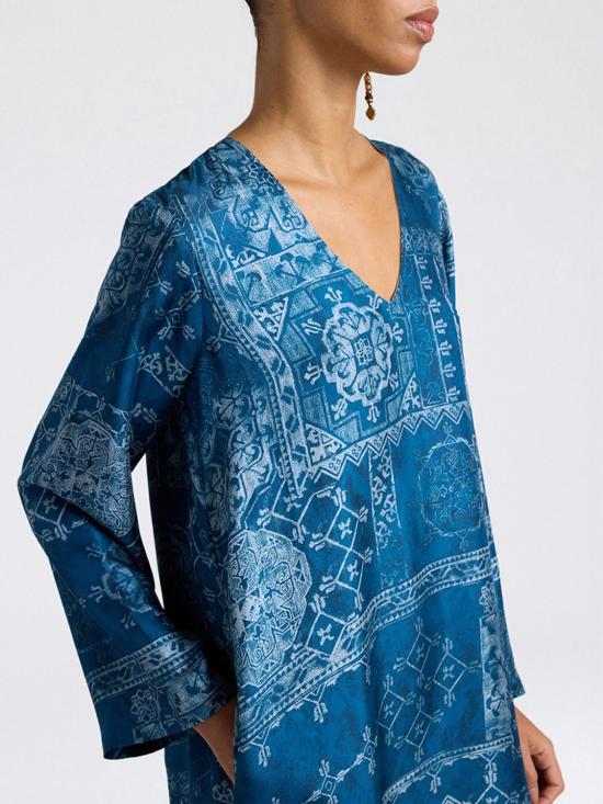 26SS 모모니 롱 원피스 265MMODR005265MO01 8885 Blue - MOMONI