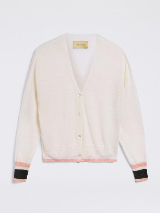 26SS 모모니 가디건 261MMOKN01526170MO 0040 White - MOMONI