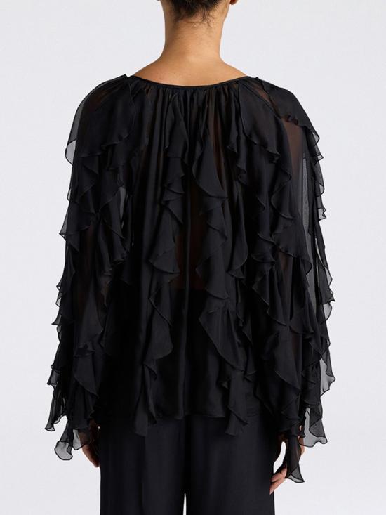 26SS 모모니 블라우스 265MMOSH015265MO09 0990 Black - MOMONI