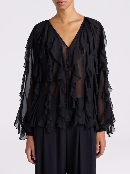 26SS 모모니 블라우스 265MMOSH015265MO09 0990 Black