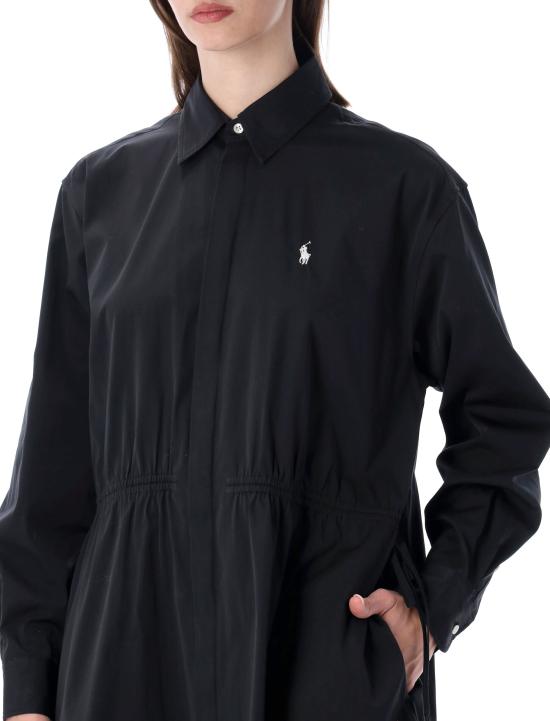 26SS 폴로 랄프로렌 미디 원피스 211B19986 002 Nero - POLO RALPH LAUREN