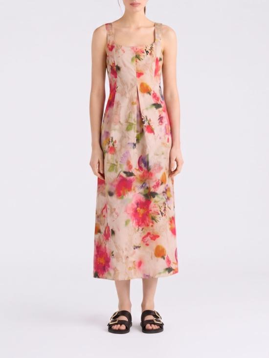26SS 모모니 롱 원피스 261MMODR01726108MO 9095 Multicolor