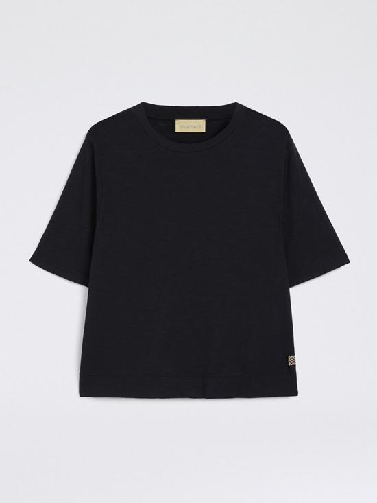 26SS 모모니 반팔 티셔츠 261MMOTS02026156MO 0990 Black - MOMONI