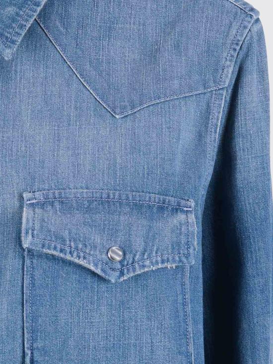 26SS 돈답 데님 셔츠 DC480DF0272DMF6 800 Blue - DONDUP