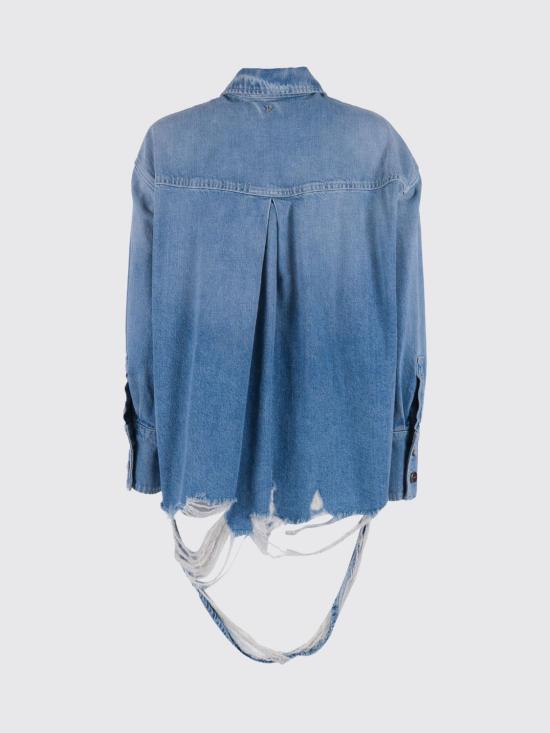 26SS 돈답 데님 셔츠 DC460DF0283DMB5 800 Blue - DONDUP