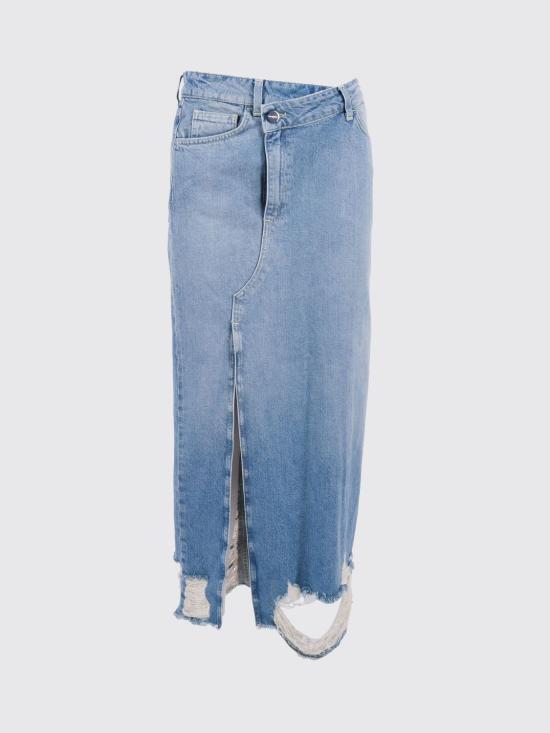26SS 돈답 데님 스커트 G610DF0283DMB5 800 Blue - DONDUP