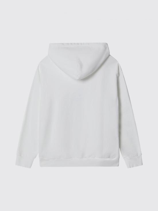 26SS MM6 메종마르지엘라 후드 티셔츠 SH2GU0031M25014 101 White - MM6 MAISON MARGIELA