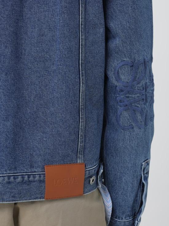 26SS 로에베 데님 자켓 H526Y50X32 5320 Gnawed Blue - LOEWE