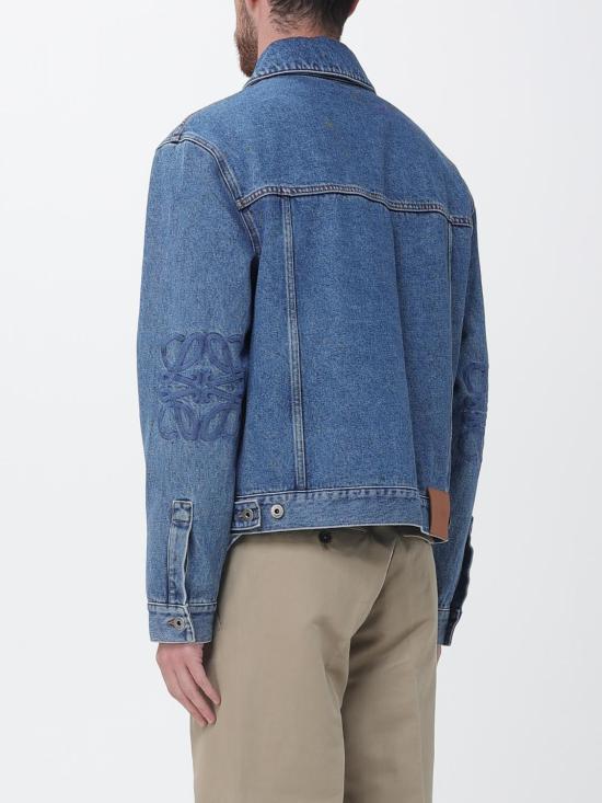26SS 로에베 데님 자켓 H526Y50X32 5320 Gnawed Blue - LOEWE