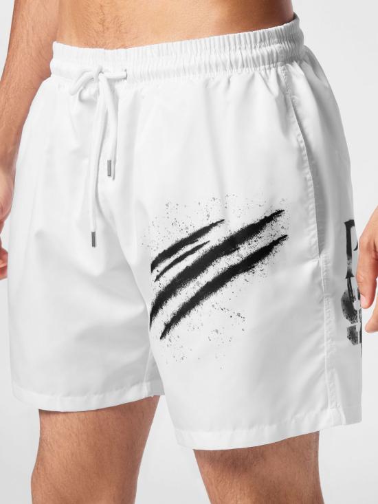 26SS 플레인스포츠 스윔팬츠 FADCMMX0172STE003N 0102 White - PLEIN SPORT