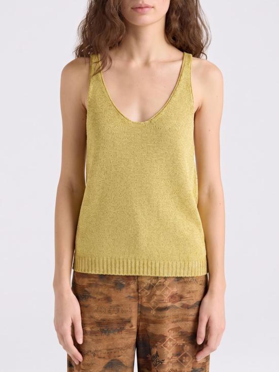 26SS 모모니 긴팔 티셔츠 265MMOKN005265MO38 0259 Yellow
