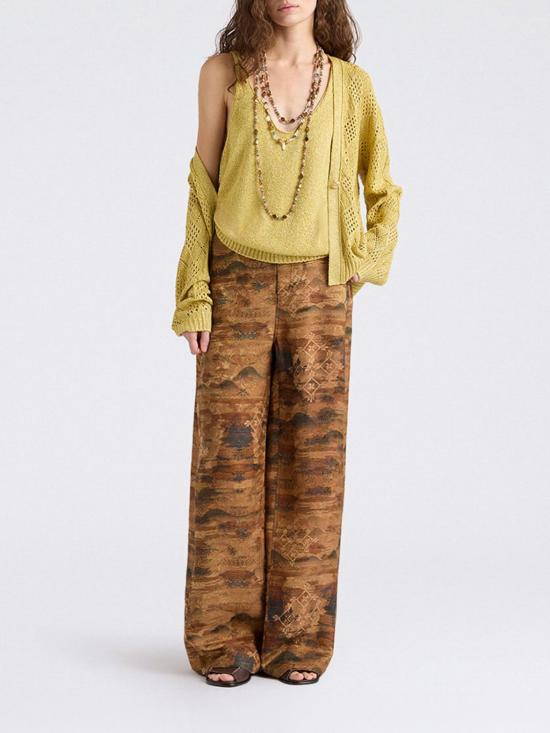 26SS 모모니 긴팔 티셔츠 265MMOKN005265MO38 0259 Yellow - MOMONI