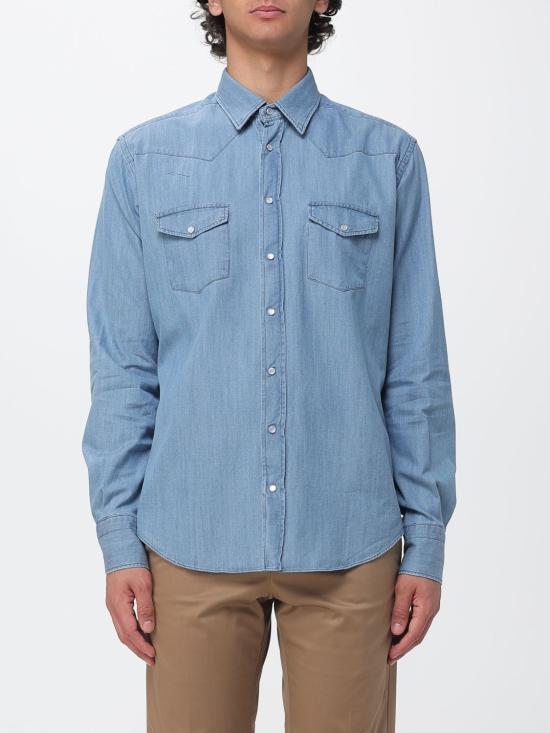 26SS 드루모어 데님 셔츠 DS553WST 740 Blue