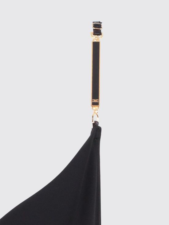 26SS 엘리자베타프랜치 롱 원피스 ABR4762E2 110 Black - ELISABETTA FRANCHI