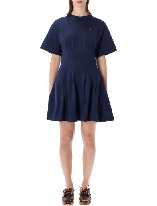 26SS 폴로 랄프로렌 미디 원피스 211A96342 004 NEWPORT NAVY