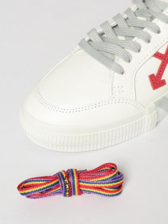 26SS [키즈] 오프화이트 스니커즈 OBIA003S26LEA001 0105 White - OFF WHITE