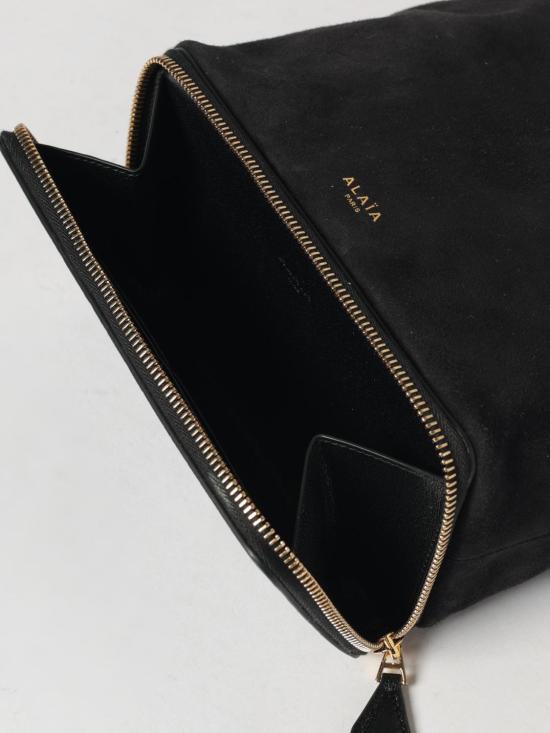 26SS 알라이아 토트백 AA1L2029CA577 999 Black - ALAIA