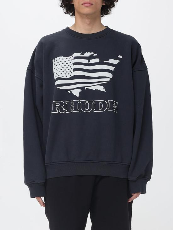26SS 루드 긴팔 티셔츠 RHSS26ST01012 3158 Black