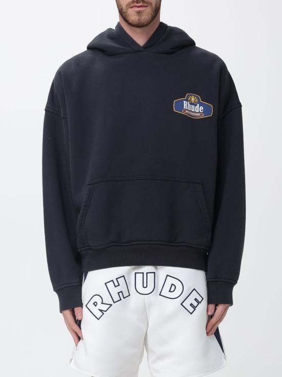 26SS 루드 후드 티셔츠 RHSS26HO07012 6189 Black