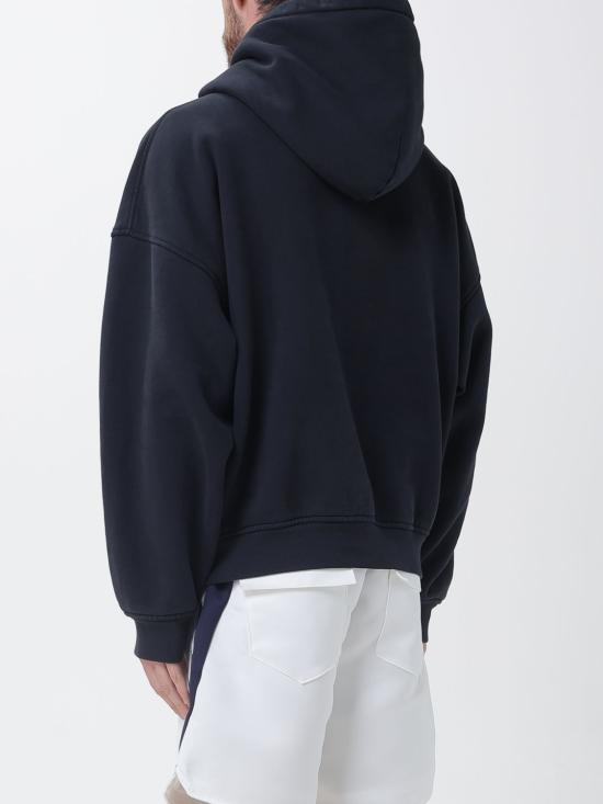 26SS 루드 후드 티셔츠 RHSS26HO01012 6194 Black - RHUDE