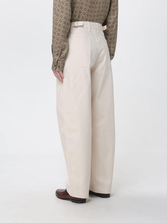 26SS 드롤드무슈 스트레이트 팬츠 BP202CO252 OW White - DROLE DE MONSIEUR