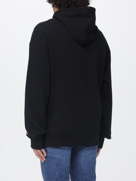26SS 아이스크림 후드 티셔츠 IC24227 Black - ICECREAM