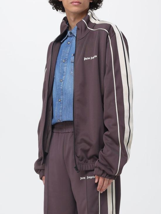 26SS 팜앤젤스 자켓 PMBD08NS26FAB001 6003 Brown - PALM ANGELS