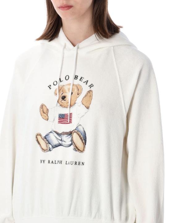 26SS 폴로 랄프로렌 후드 티셔츠 211A12745 001 Bianco - POLO RALPH LAUREN