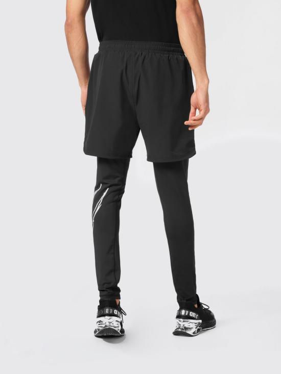 26SS 플레인스포츠 숏팬츠 AADCMJT2454SNY003N 02 Black - PLEIN SPORT
