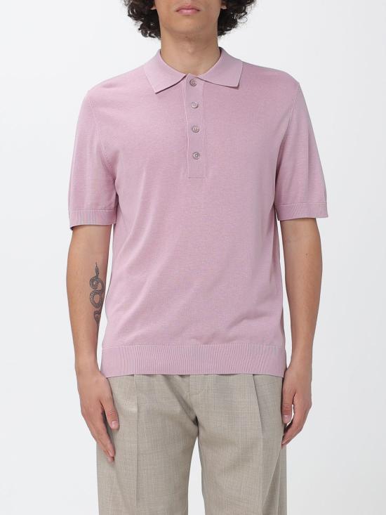 26SS Paolo Pecora 폴로 티셔츠 A006F200 4283 Pink