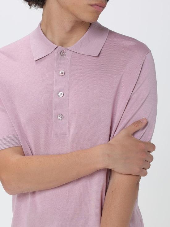 26SS Paolo Pecora 폴로 티셔츠 A006F200 4283 Pink - OTHER BRANDS