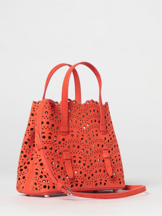 26SS 알라이아 토트백 AA1S06720CA322 A50 Orange - ALAIA