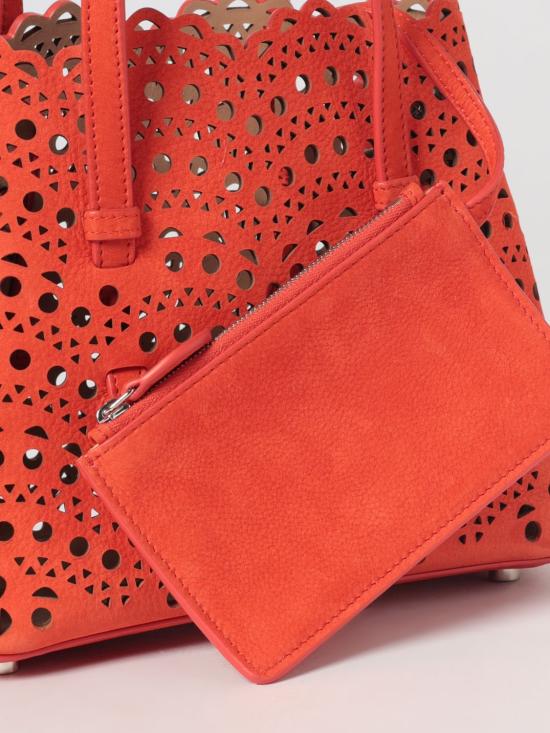 26SS 알라이아 토트백 AA1S06720CA322 A50 Orange - ALAIA