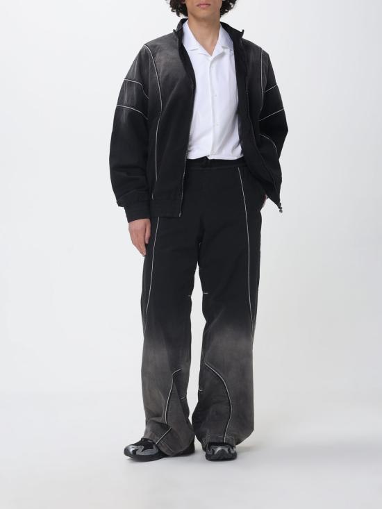 26SS 오프화이트 트레이닝/조거 팬츠 44MCJ03LS26F001 0001 Black - OFF WHITE