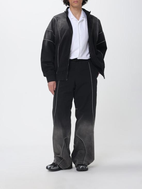 26SS 오프화이트 자켓 44MBD05MS26F002 0001 Black - OFF WHITE