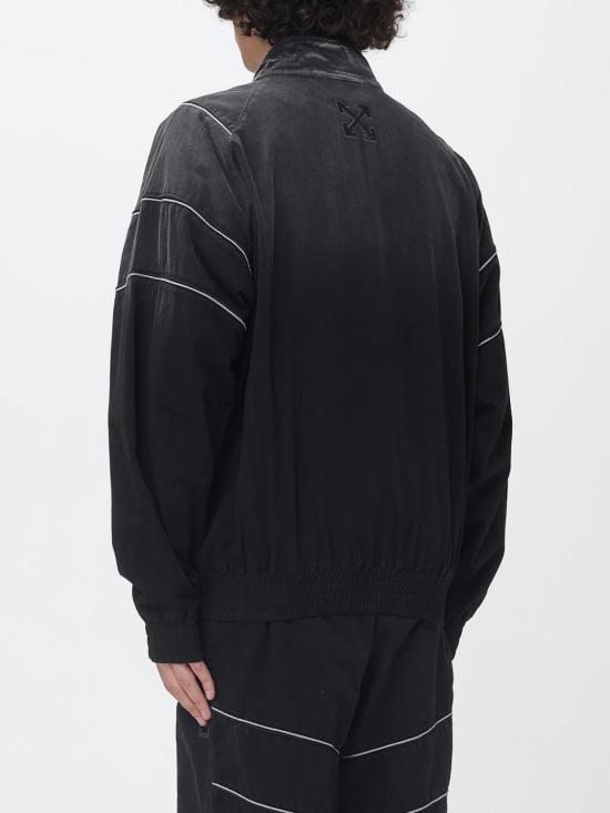 26SS 오프화이트 자켓 44MBD05MS26F002 0001 Black - OFF WHITE
