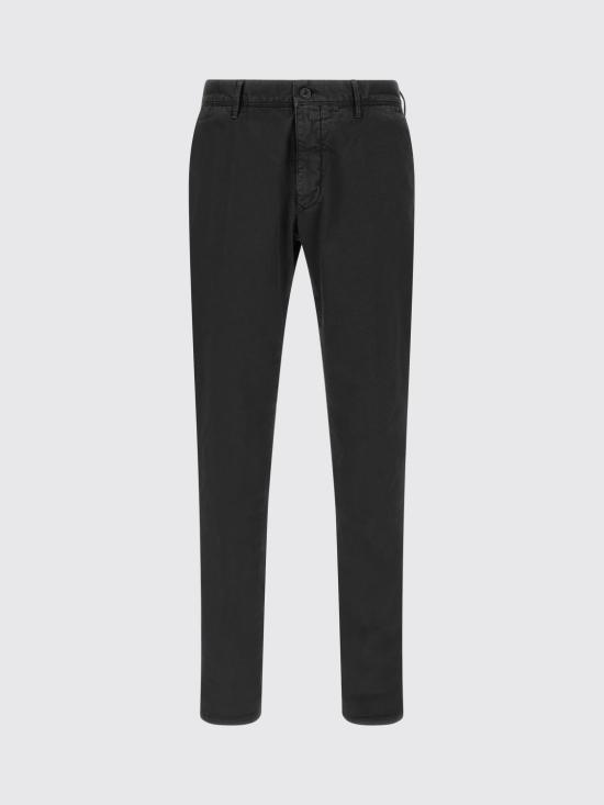 26SS 인코텍스 스트레이트 팬츠 18S1009664C 990 Black - INCOTEX