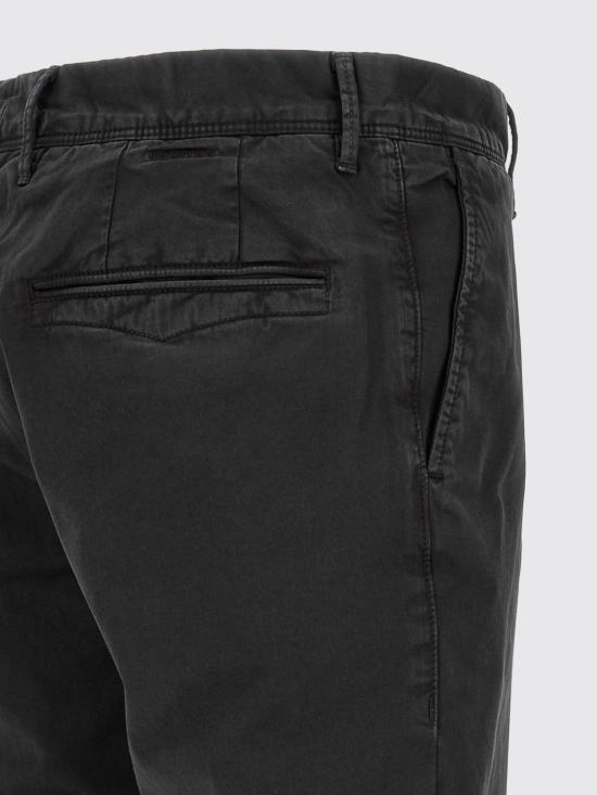 26SS 인코텍스 스트레이트 팬츠 18S1009664C 990 Black - INCOTEX