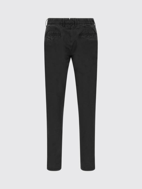 26SS 인코텍스 스트레이트 팬츠 18S1009664C 990 Black - INCOTEX