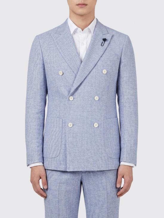 26SS 라르디니 수트 자켓 CN6203EPAIF66507 810 Gnawed Blue