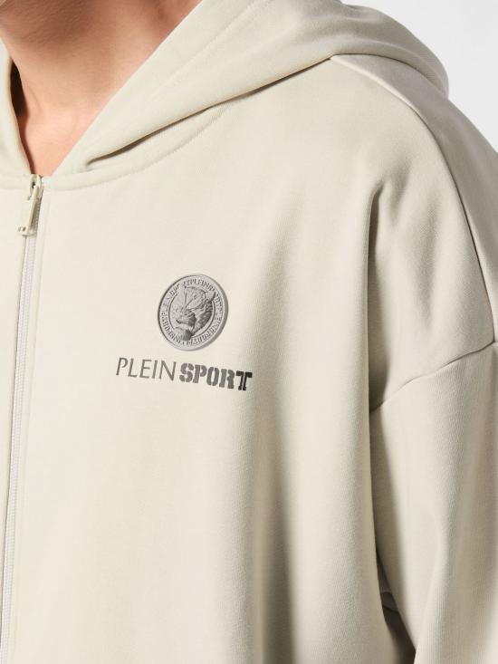 26SS 플레인스포츠 후드 티셔츠 SAECMJB3579STE001N 10 Grey - PLEIN SPORT