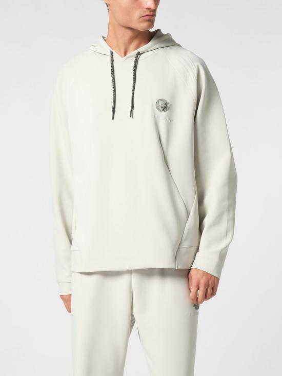 26SS 플레인스포츠 후드 티셔츠 SAECMJB3582STE003N 10 Grey - PLEIN SPORT